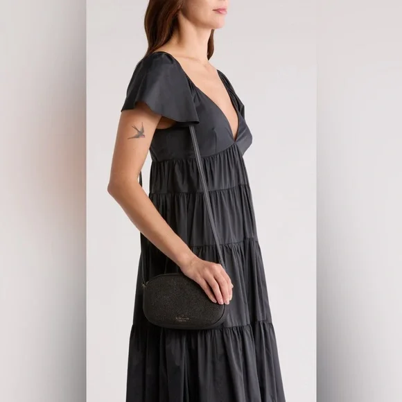 NWT Kate Spade New York glimmer oval camera bag - Picture 2 of 14